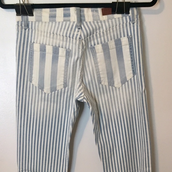 Skinny Stretchy Stripes Jeans, 27, New - Picture 5 of 8